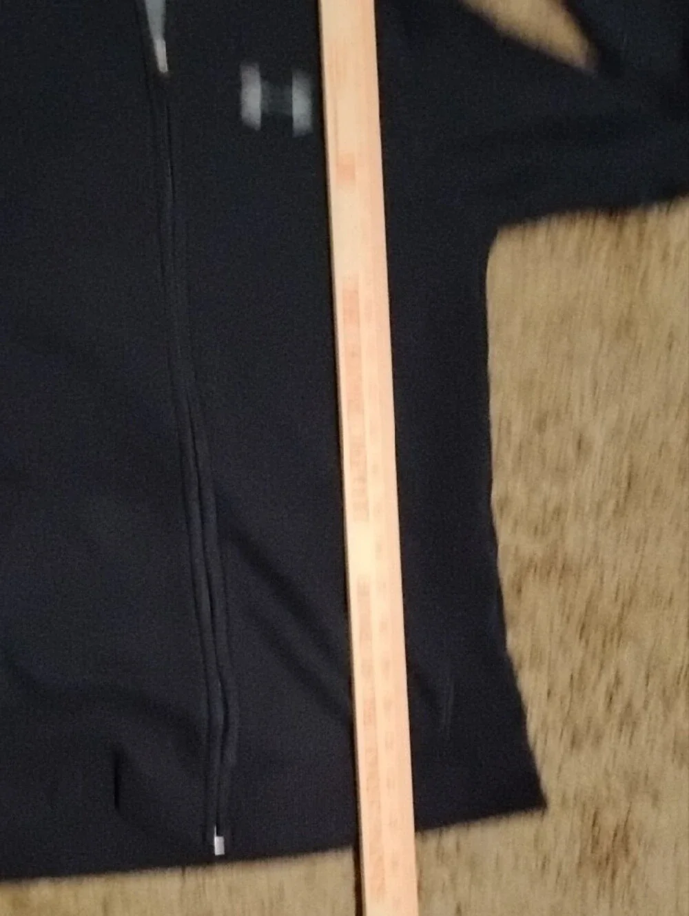 Black Youth  Under Armour Jacket In Size Large